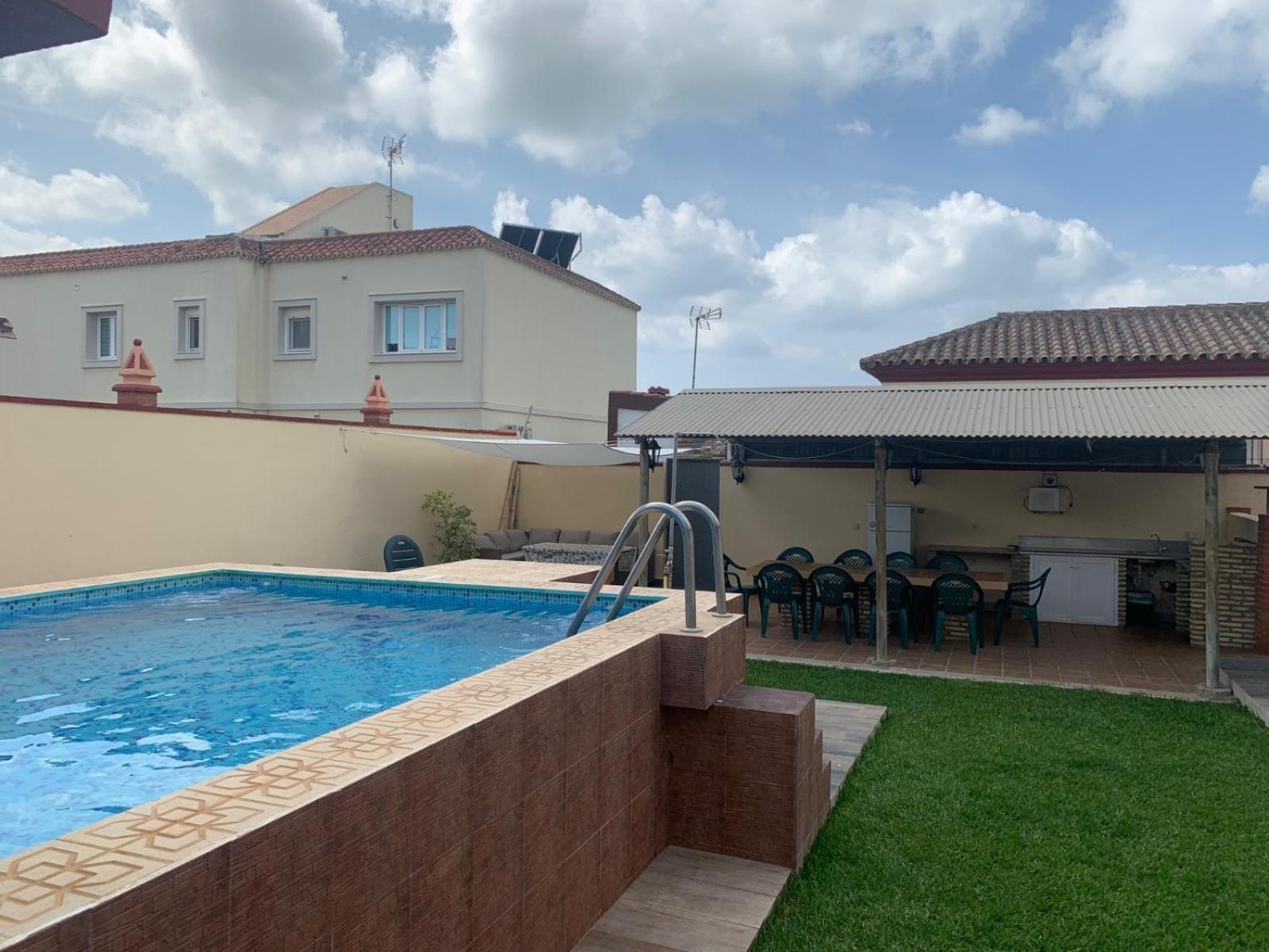 Chalet Empul Las Marismas Chiclana de la Frontera Luaran gambar